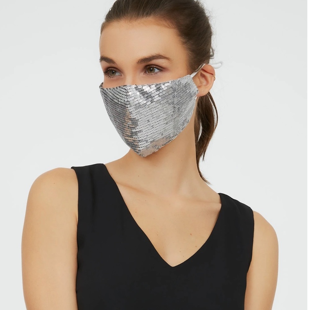 🆕SEQUIN FACE MASK - Picture 1 of 3